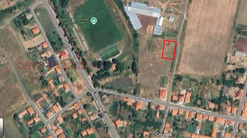Продава ПАРЦЕЛ в област Благоевград, с. Копривлен - 836 кв.м / 25 000 € » 48 895.75 лв.