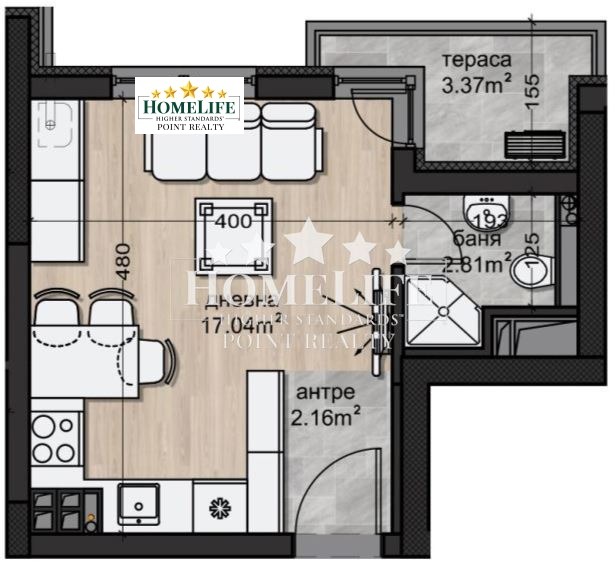 Продава  1-стаен град София , Овча купел , 36 кв.м | 73690954 - изображение [5]