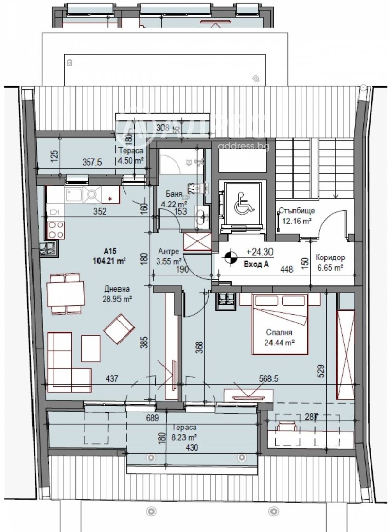 Продава 2-СТАЕН, гр. София, Сухата река, снимка 3 - Aпартаменти - 47580025