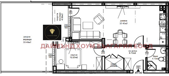 Продава 2-СТАЕН, гр. Пловдив, Южен, снимка 2 - Aпартаменти - 48750601