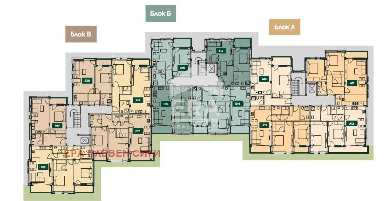 Na prodej  1 ložnice Pleven , Širok centar , 69 m2 | 12479111 - obraz [6]