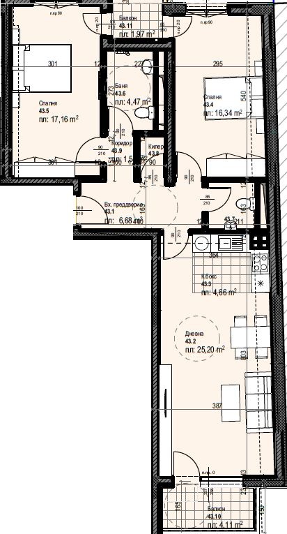 Na sprzedaż  2 sypialnie Plowdiw , Karszijaka , 104 mkw | 89540827 - obraz [4]