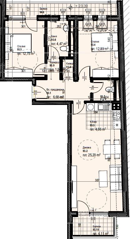 Na sprzedaż  2 sypialnie Plowdiw , Karszijaka , 104 mkw | 89540827 - obraz [7]