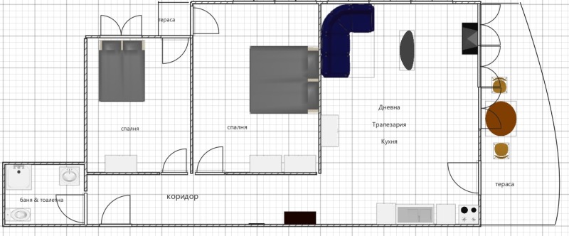 Te koop  2 slaapkamers Plovdiv , Tsentar , 93 m² | 16661610 - afbeelding [14]