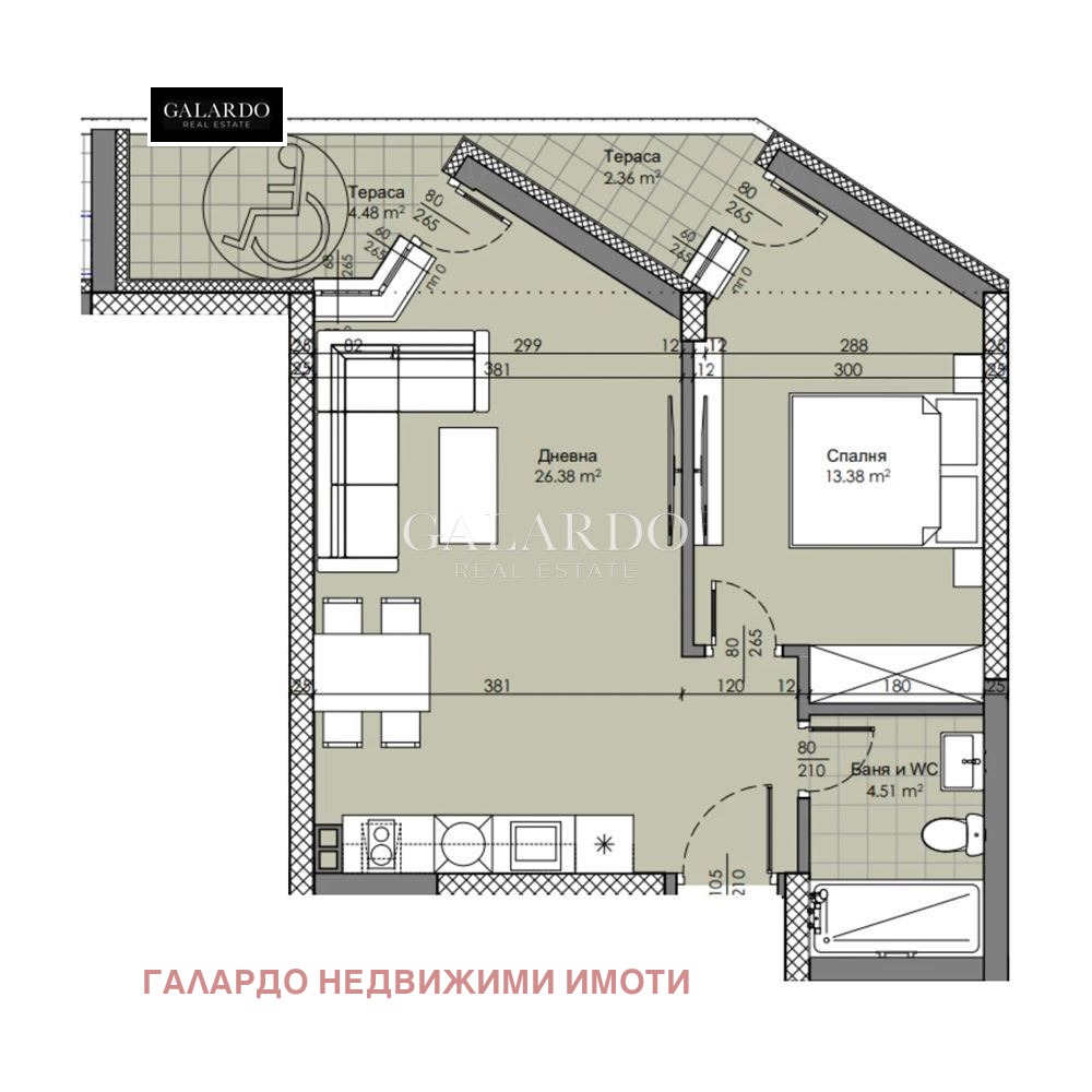 Продава 2-СТАЕН, гр. Пловдив, Христо Смирненски, снимка 3 - Апартаменти - 53465716