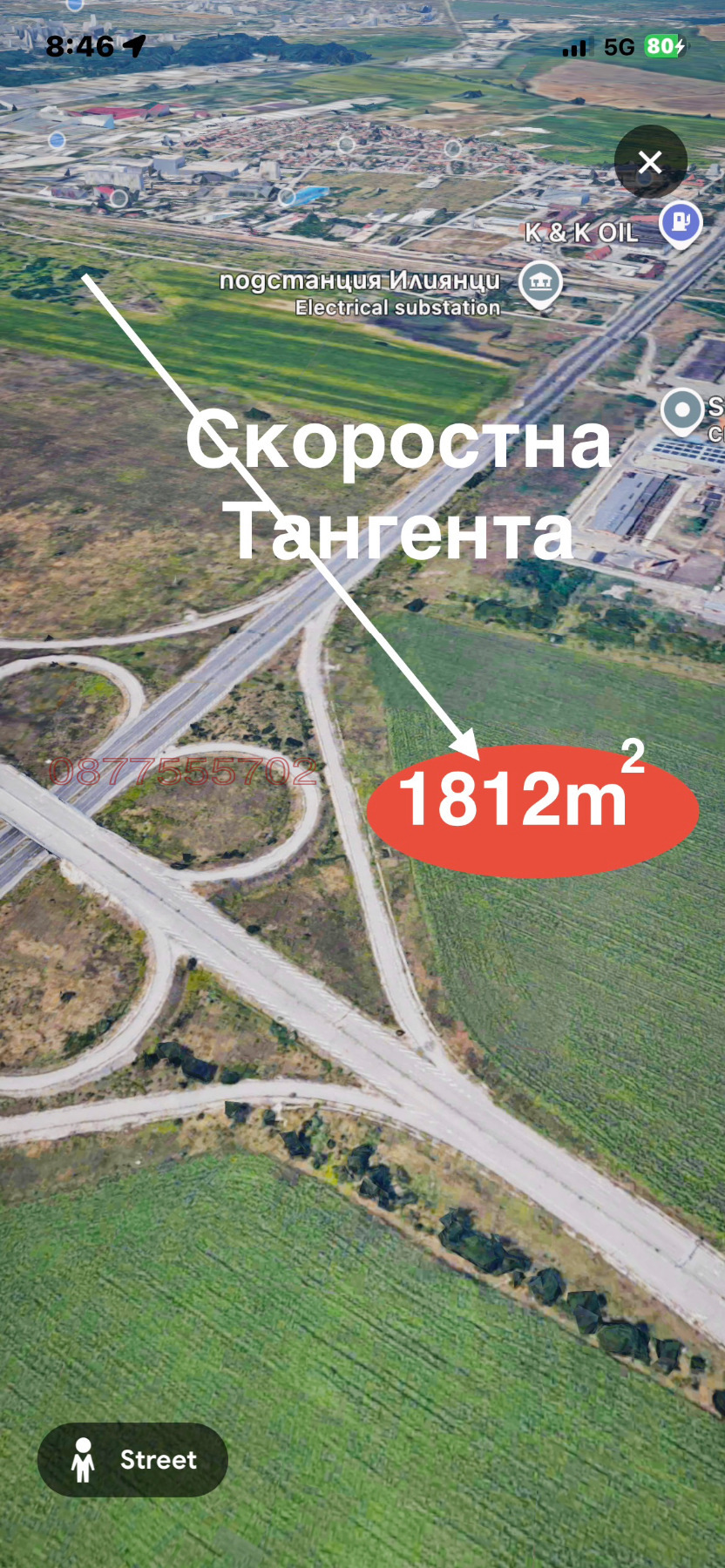 Продава ПАРЦЕЛ, гр. София, Бенковски, снимка 2 - Парцели - 54706253