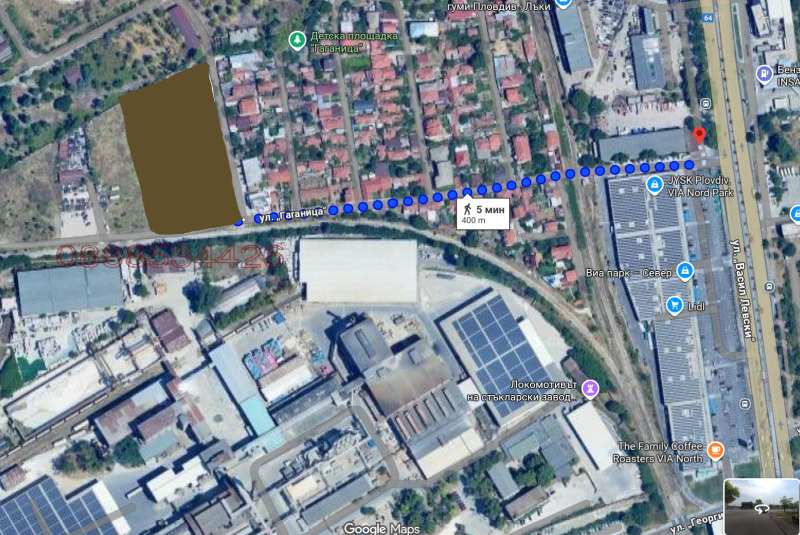 Na prodej  Spiknutí Plovdiv , Industrialna zona - Sever , 2639 m2 | 30863272 - obraz [3]