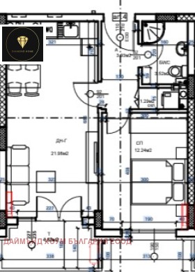 À venda  1 quarto Plovdiv , Hristo Smirnenski , 68 m² | 57935284 - imagem [3]