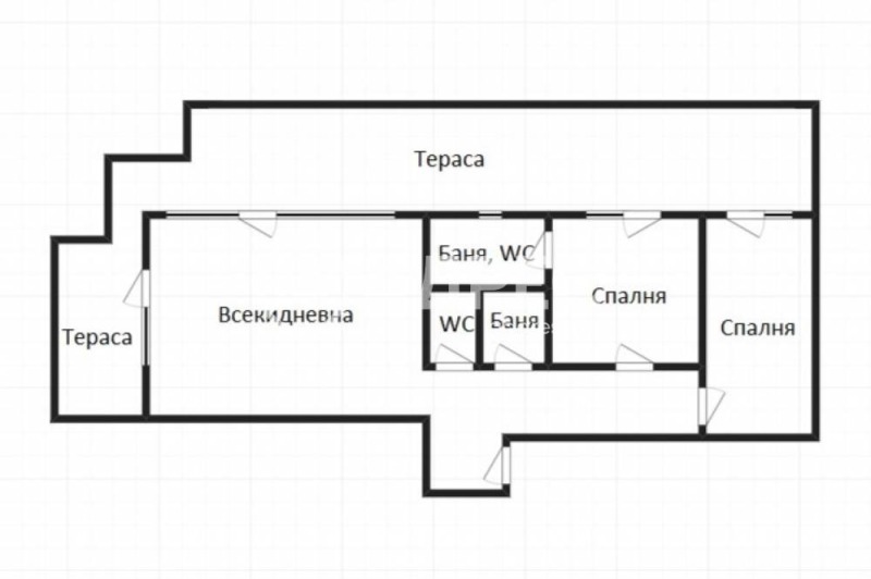 Продава 3-СТАЕН, гр. Бургас, Крайморие, снимка 3 - Апартаменти - 51974382