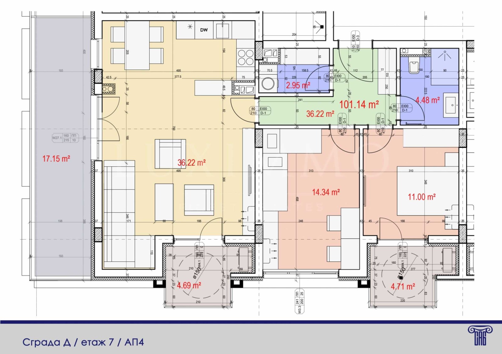 Продава 3-СТАЕН, гр. Бургас, Славейков, снимка 2 - Апартаменти - 55465718