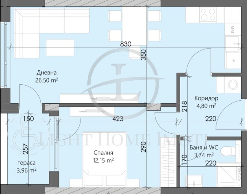 Продава 2-СТАЕН, гр. Пловдив, Кършияка, снимка 4 - Апартаменти - 51819787