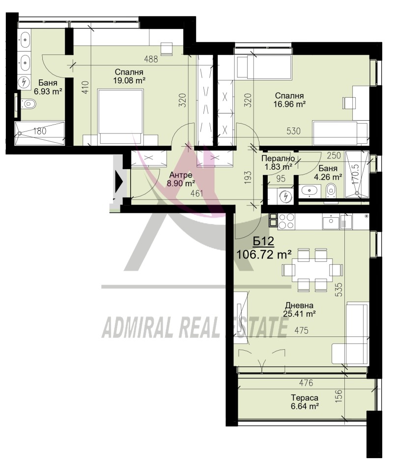 Продава 3-СТАЕН, гр. Варна, Бриз, снимка 1 - Aпартаменти - 47789789