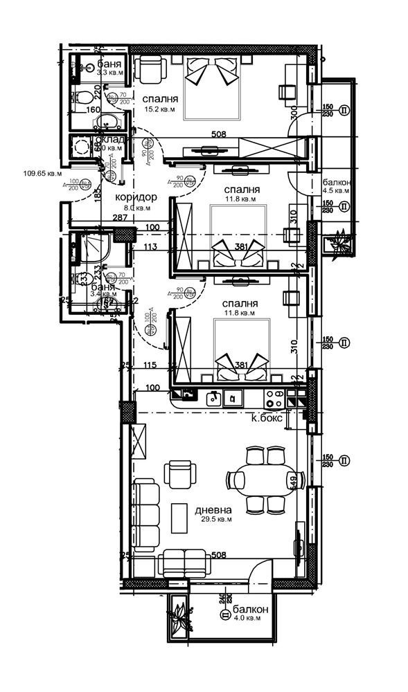 À vendre  3 chambres Sofia , Ovtcha koupel , 123 m² | 42085765 - image [5]