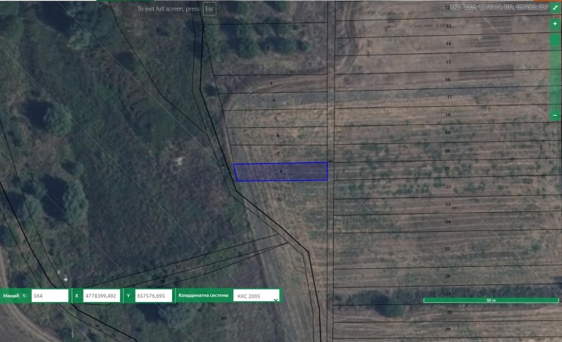 Продава ЗЕМЕДЕЛСКА ЗЕМЯ, с. Тутраканци, област Варна, снимка 1 - Земеделска земя - 46594244