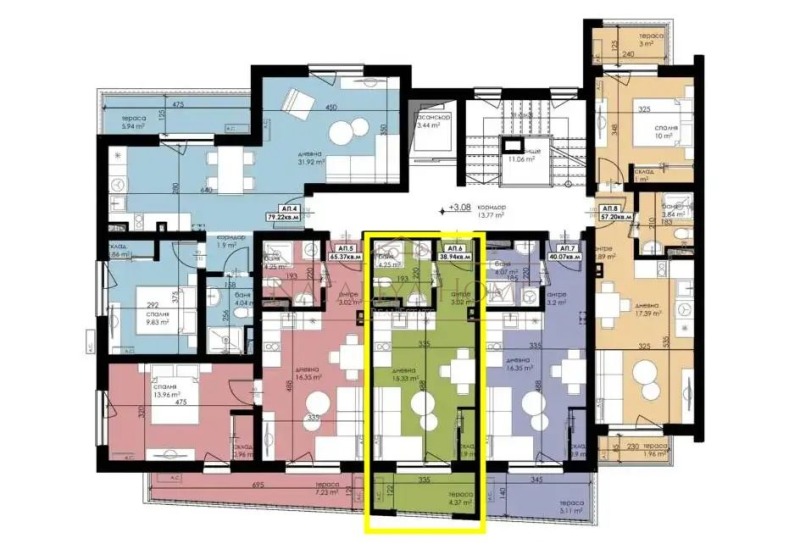 Te koop  Studio regio Boergas , Sozopol , 39 m² | 21990209 - afbeelding [2]