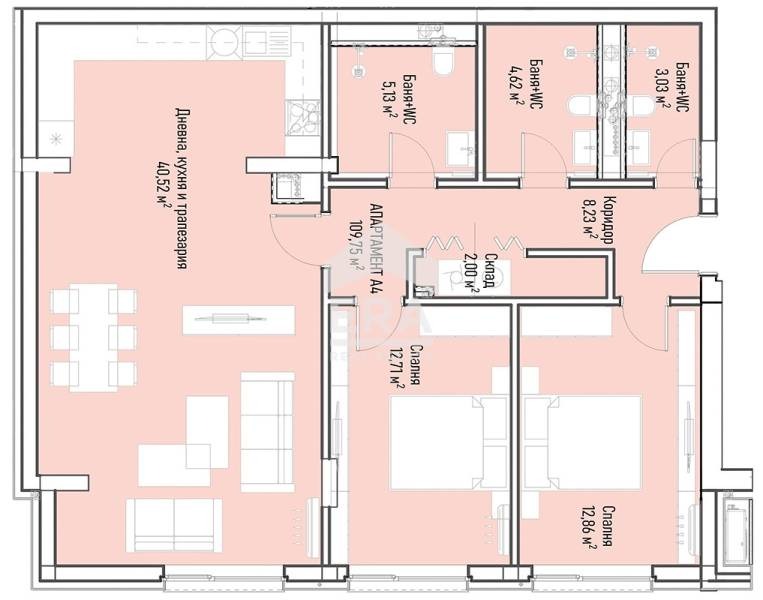 Продава 3-СТАЕН, гр. София, Младост 4, снимка 4 - Апартаменти - 53109914