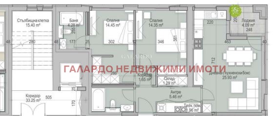 Продава  3-стаен град София , Кръстова вада , 113 кв.м | 36085969 - изображение [2]