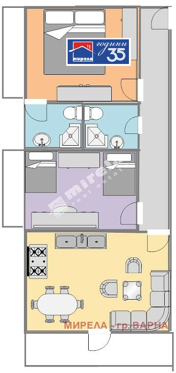 Продава 3-СТАЕН, гр. Варна, Виница, снимка 2 - Апартаменти - 54223164