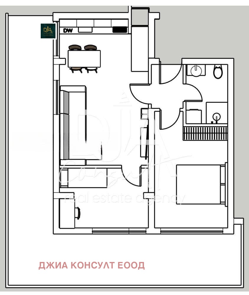 Продава 3-СТАЕН, гр. София, Кръстова вада, снимка 9 - Апартаменти - 56005932