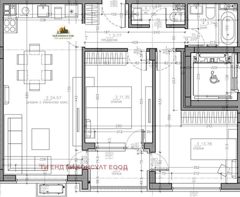 Продава 3-СТАЕН, гр. София, Малинова долина, снимка 4 - Апартаменти - 53081562