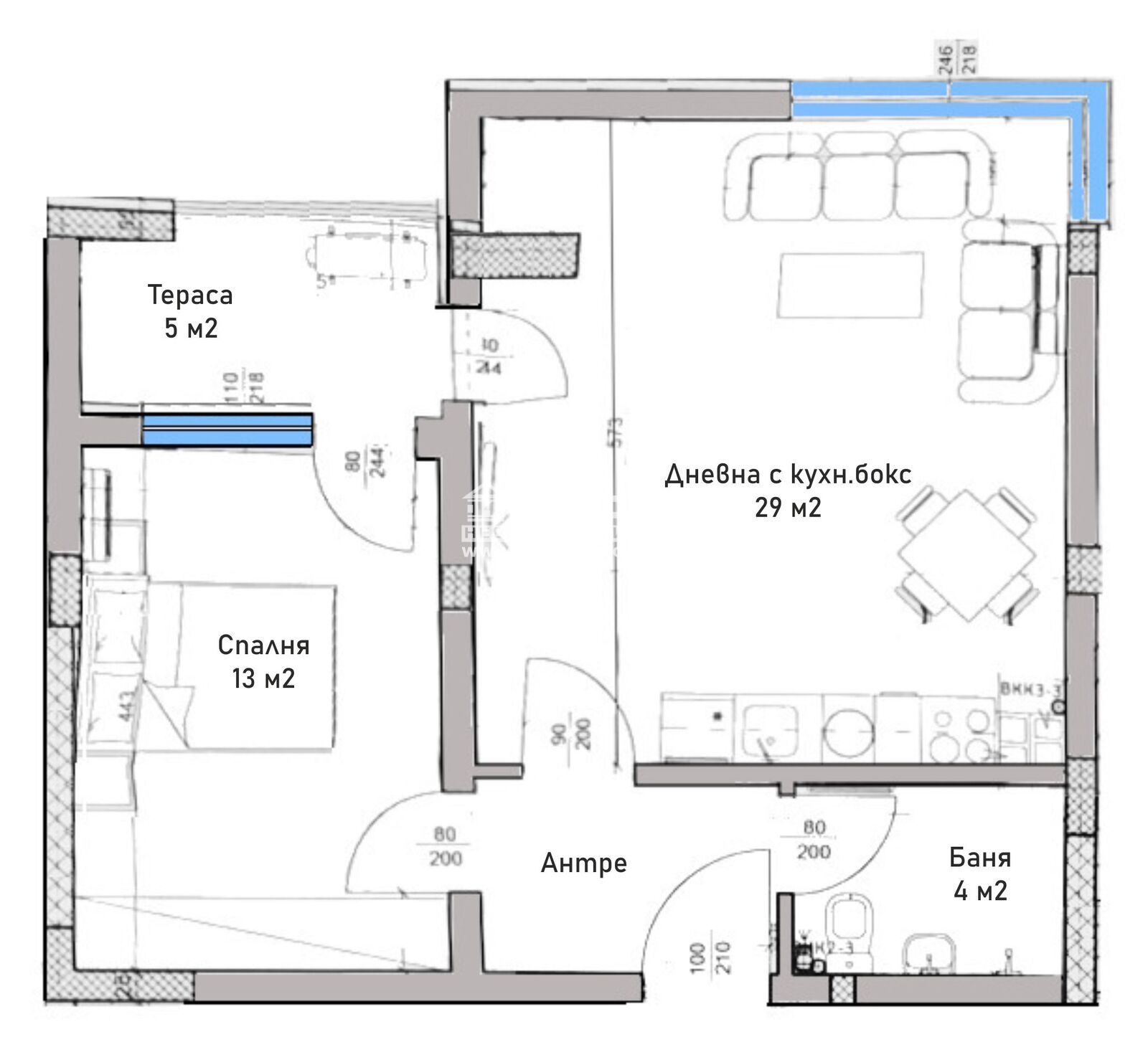 Продава 2-СТАЕН, гр. Пловдив, Кючук Париж, снимка 2 - Апартаменти - 52232293