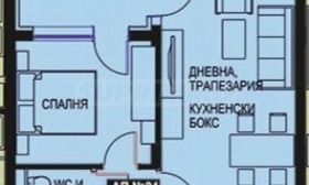 1 υπνοδωμάτιο Πομορηε, περιοχή Μπουργκάς 2