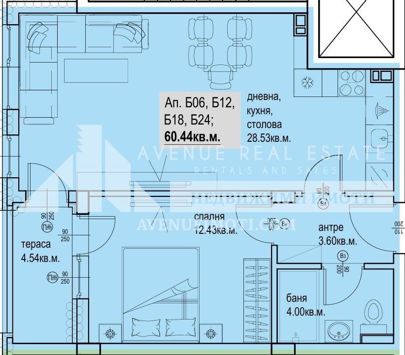 Продава 2-СТАЕН, гр. Пловдив, Кършияка