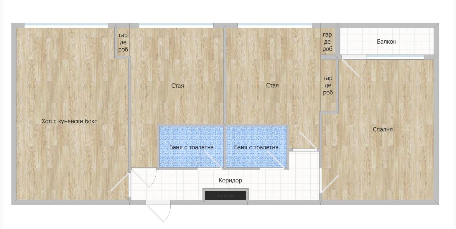 Продава 3-СТАЕН, гр. София, Докторски паметник, снимка 17 - Апартаменти - 53708405