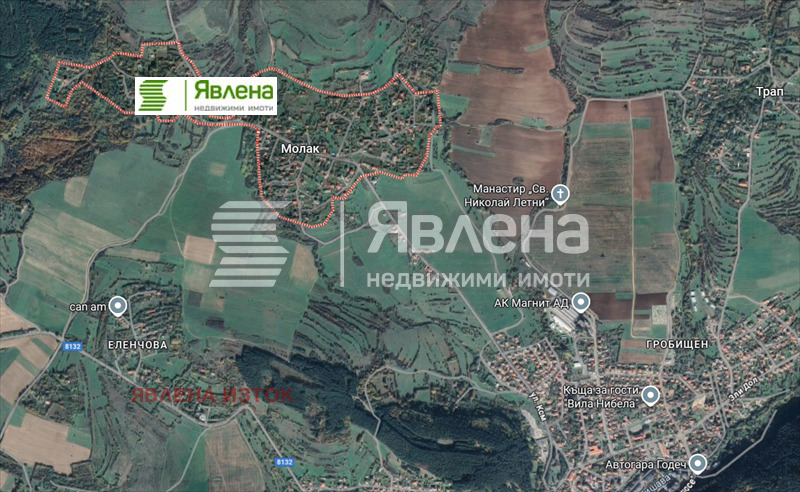 En venta  Trama región Sofia , Godech , 930 metros cuadrados | 23128257