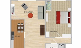 1 bedroom Bratya Miladinovi, Burgas 2