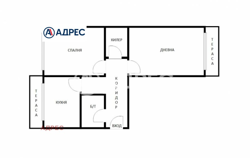 Продава 2-СТАЕН, гр. Варна, Младост 1, снимка 4 - Aпартаменти - 46842927