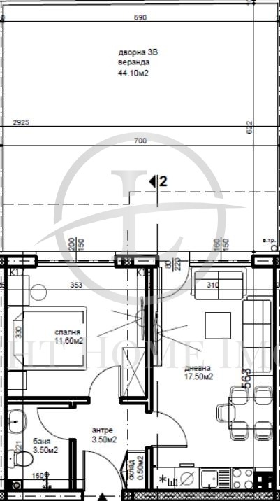 Na sprzedaż  1 sypialnia Plowdiw , Belomorski , 94 mkw | 74467823 - obraz [5]