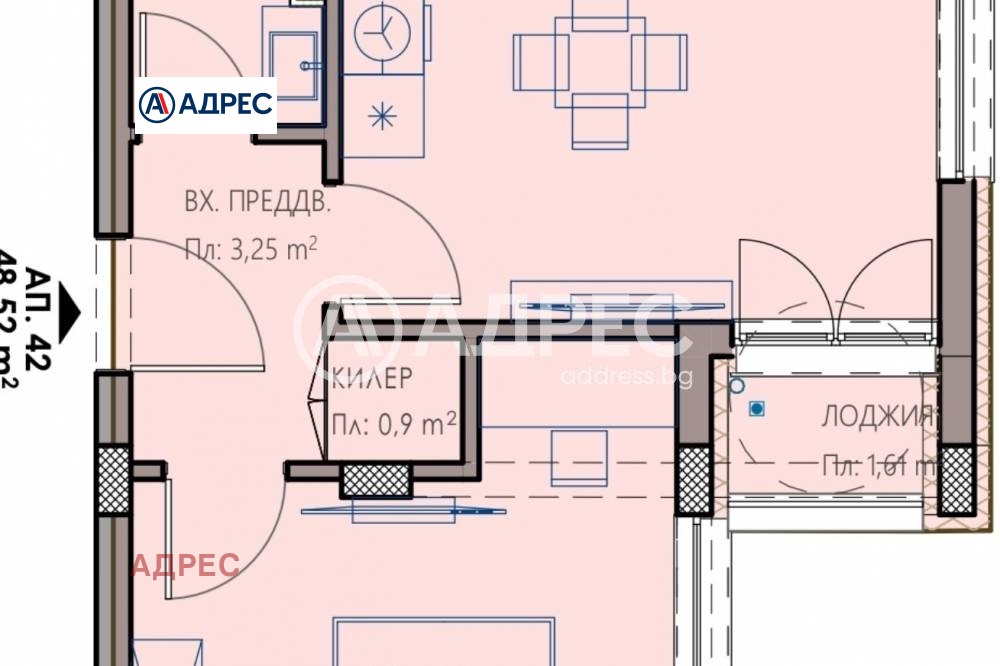 Продава 2-СТАЕН, гр. Варна, Владислав Варненчик 1, снимка 2 - Апартаменти - 54780713