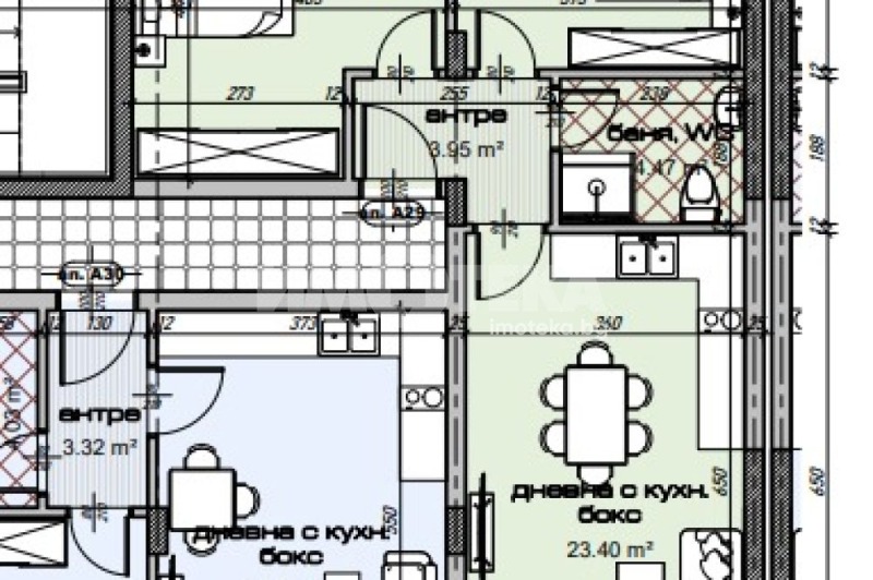 Продается  2 спальни Варна , Изгрев , 102 кв.м | 35443504 - изображение [2]