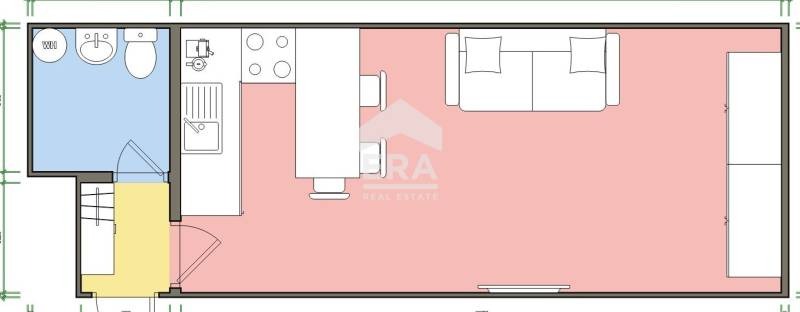 На продаж  Студія Бургас , Лазур , 23 кв.м | 63585763 - зображення [5]