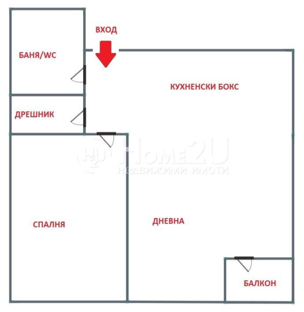 Продава 2-СТАЕН, гр. София, Люлин 4, снимка 2 - Апартаменти - 56067856