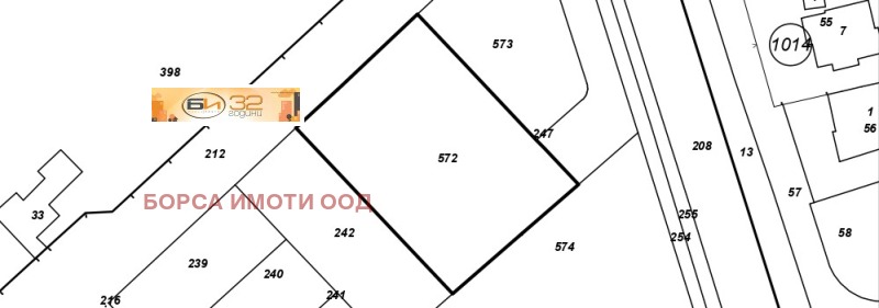 Продава ПАРЦЕЛ в град Враца, Център - 1426 кв.м / 299 460 € » 585 692.85 лв., БОРСА ИМОТИ ООД