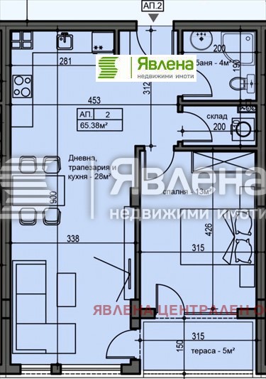 Eladó  1 hálószoba Sofia , Nadezsda 1 , 73 négyzetméter | 12033440 - kép [4]