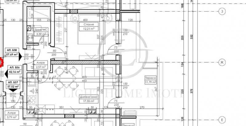 Till salu  1 sovrum Plovdiv , Gagarin , 72 kvm | 86184249 - bild [2]