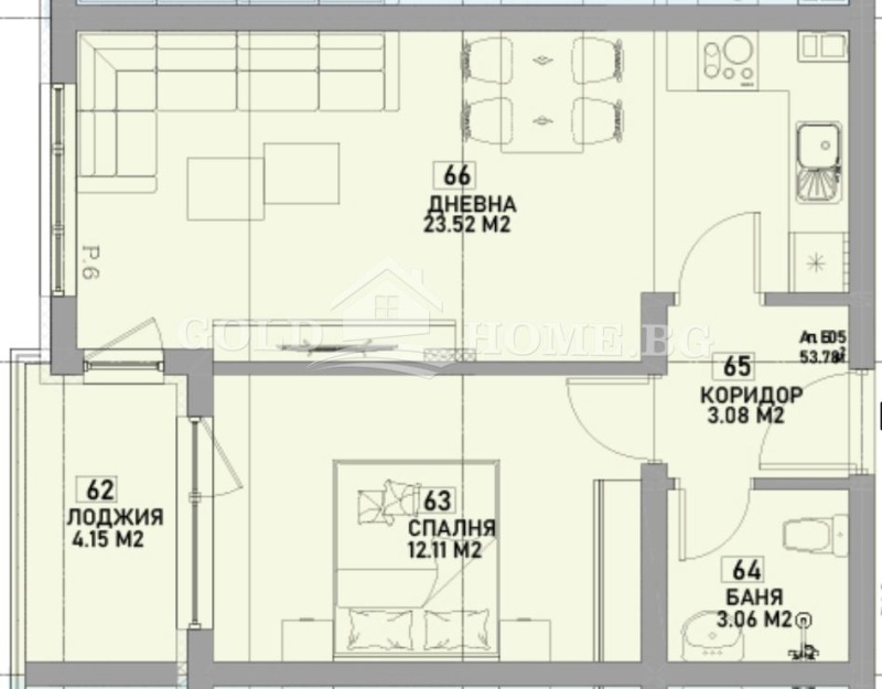 Продава 2-СТАЕН, гр. Пловдив, Беломорски, снимка 2 - Апартаменти - 52640832