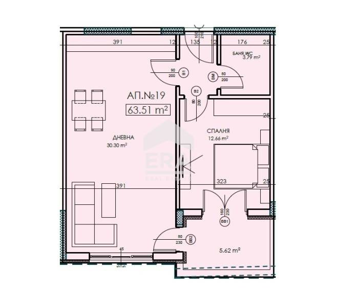 Продава 2-СТАЕН, гр. София, Витоша, снимка 5 - Апартаменти - 53435972