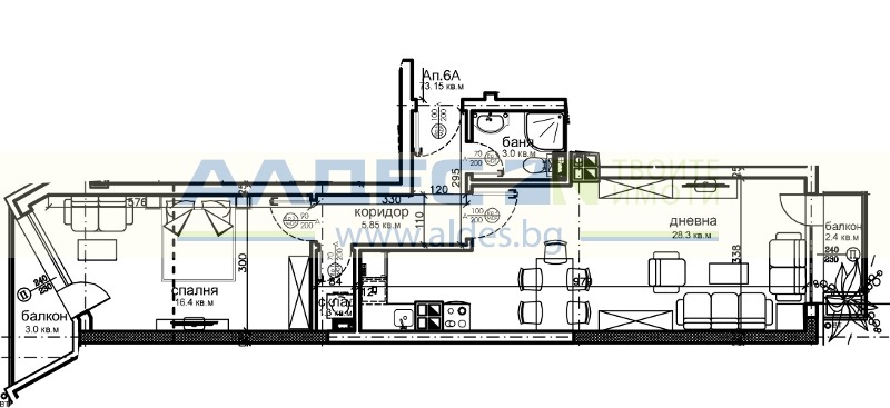 Продава 2-СТАЕН, гр. София, Овча купел
