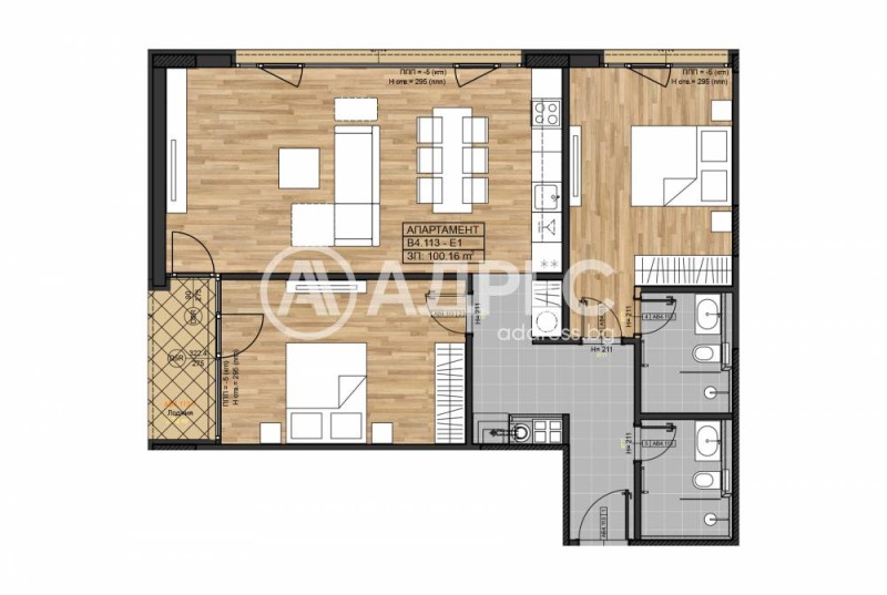 Na prodej  2 ložnice Sofia , Bojana , 124 m2 | 93871681 - obraz [4]