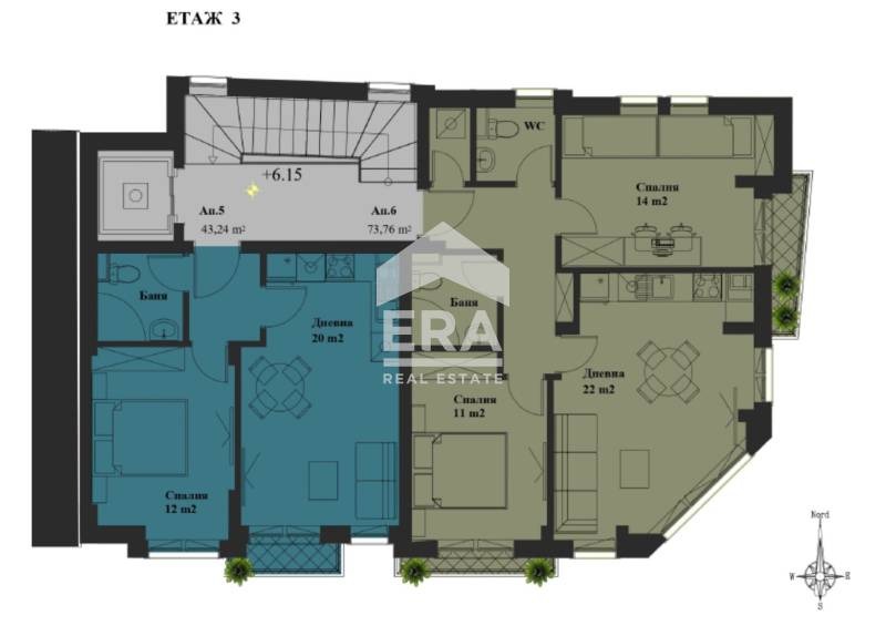 Na prodej  2 ložnice Sofia , Banišora , 91 m2 | 73290895 - obraz [2]