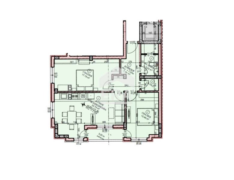 Продава 3-СТАЕН, гр. Велико Търново, Център, снимка 5 - Апартаменти - 52707436