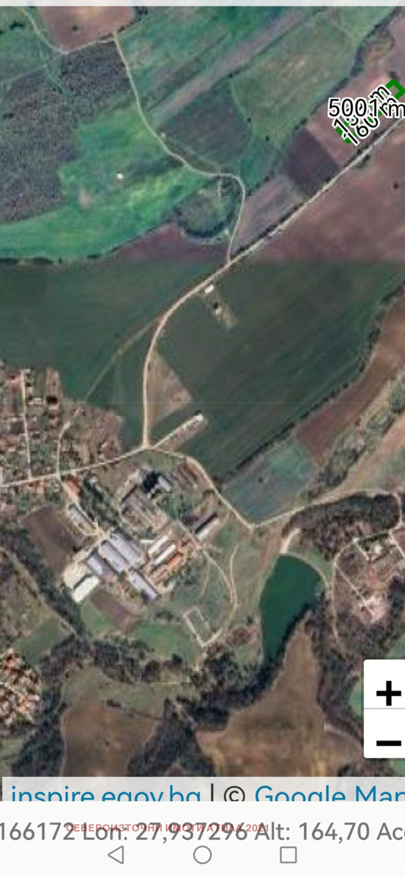 Продава ПАРЦЕЛ, с. Осеново, област Варна, снимка 2 - Парцели - 53226218