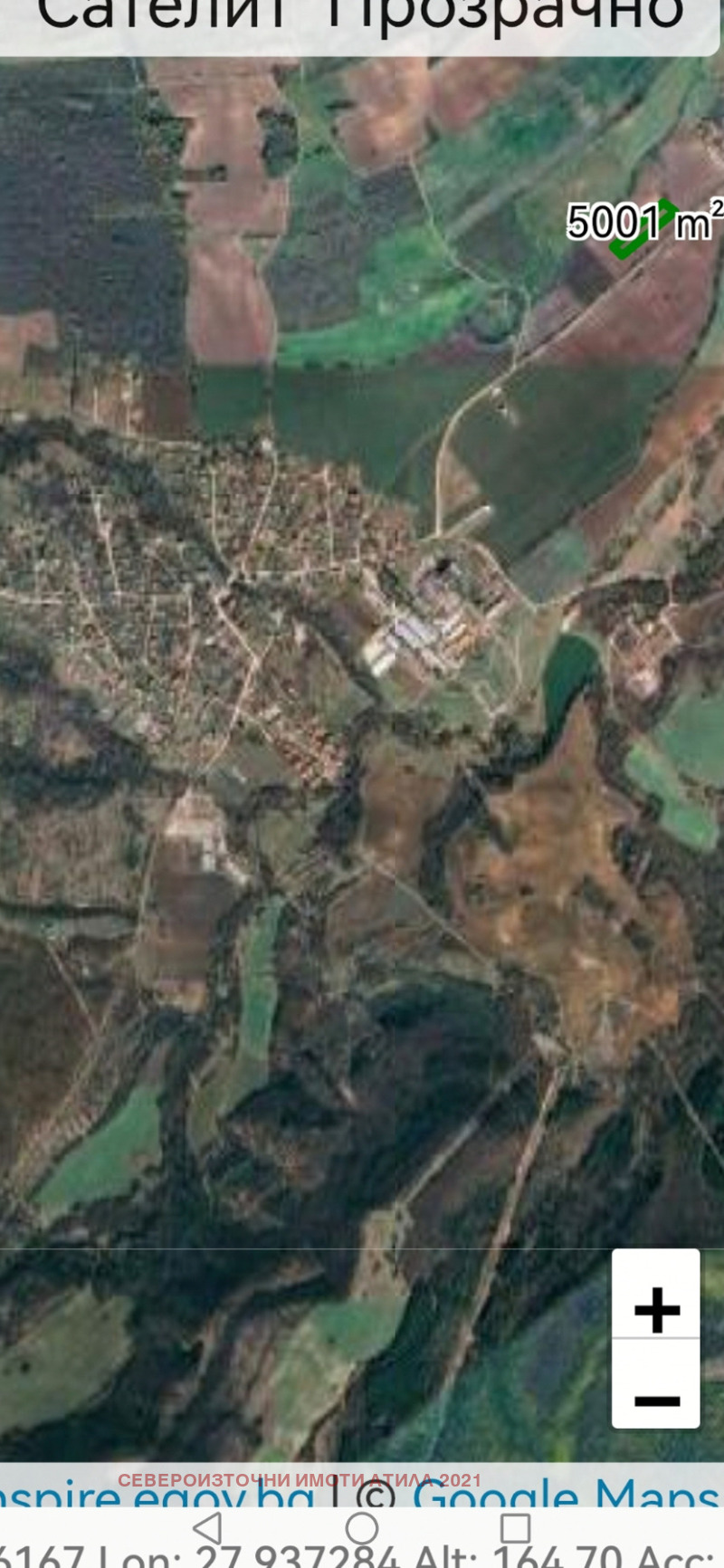 Продава ПАРЦЕЛ, с. Осеново, област Варна, снимка 3 - Парцели - 53226218