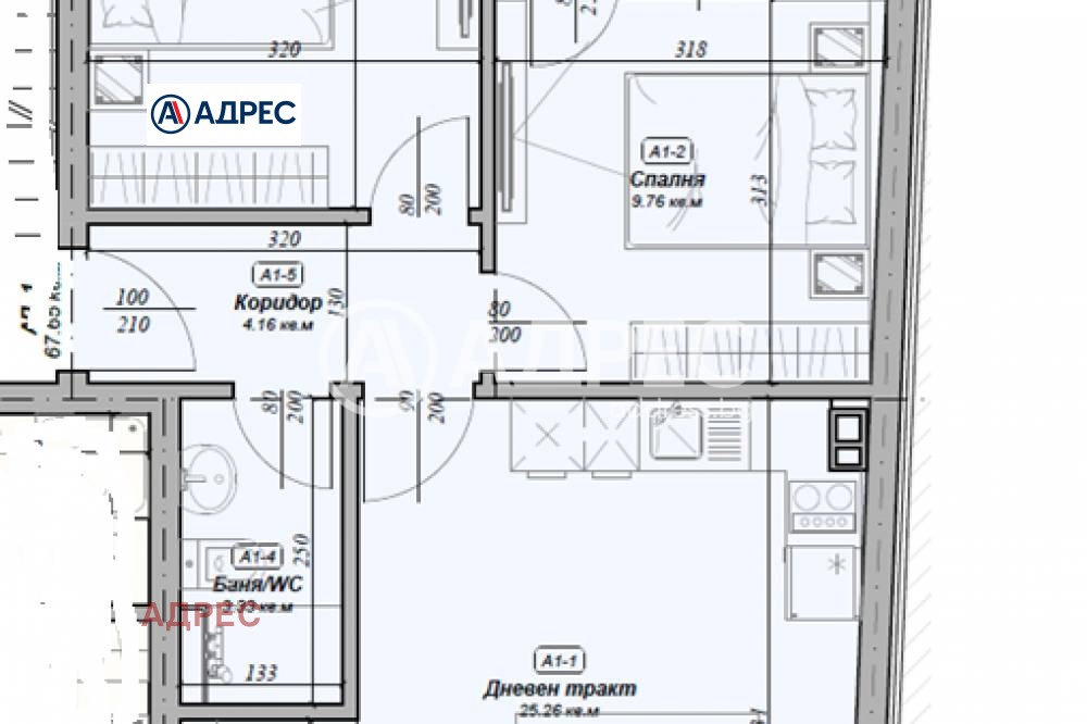 Продава 3-СТАЕН, гр. Варна, Погреби, снимка 2 - Апартаменти - 55664900
