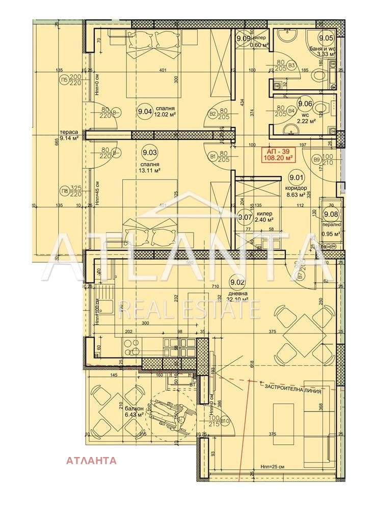 À venda  2 quartos Varna , Vazrajdane 1 , 133 m² | 35582570