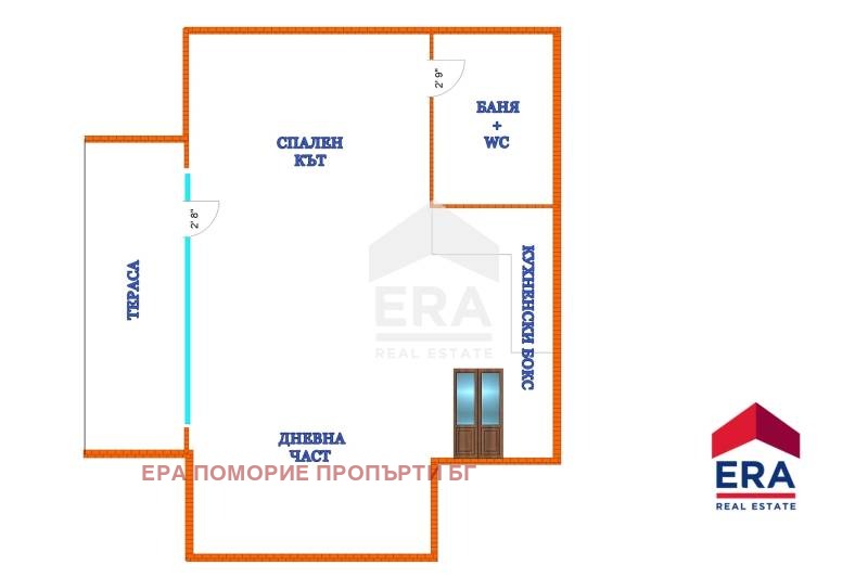 Продава 1-СТАЕН, гр. Поморие, област Бургас, снимка 10 - Апартаменти - 53996380